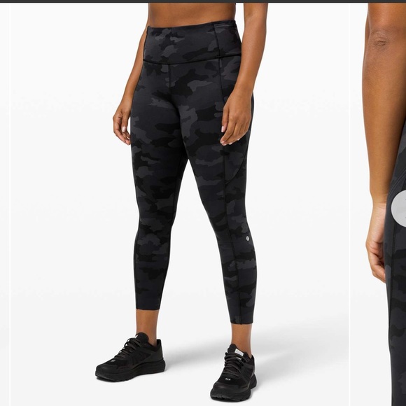 Lululemon | Fast and Free Tight 25” Camo - Picture 1 of 5